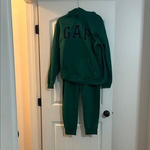GAP Forest Green Hoodie and Joggers Set